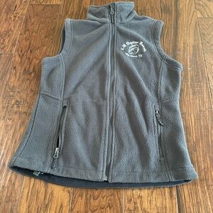 Kids Gray Fleece Vest